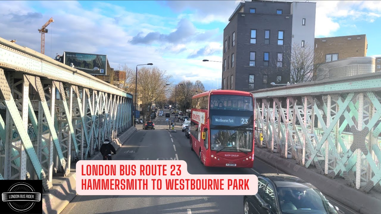 The best bus route 23 from where you can see the streets where Notting Hill Carnival takes place