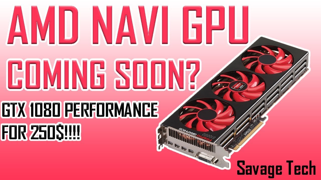 New AMD NAVI GPU Release Date & Performance!!