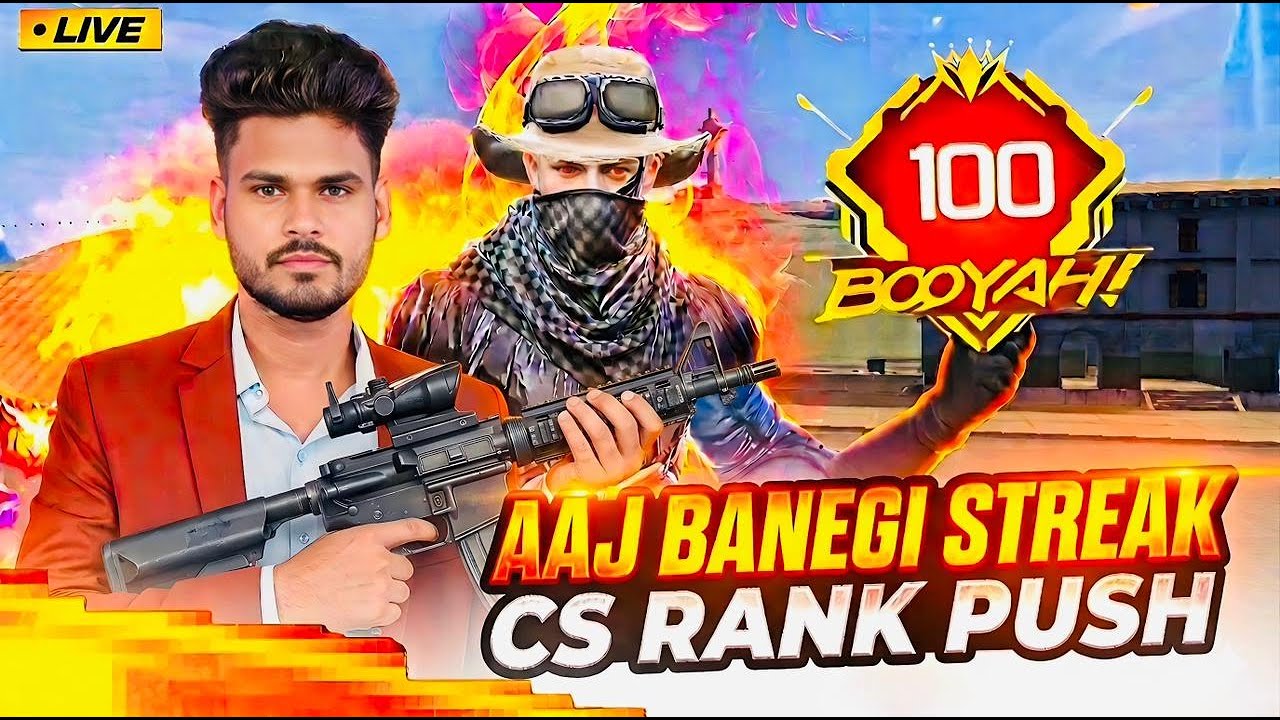 CSR PUSH TO REGION 999+⭐🚀GO FOR 500K🔥😎🖥#classyff #nonstopgaming #freefirelive #rai #freefiremax