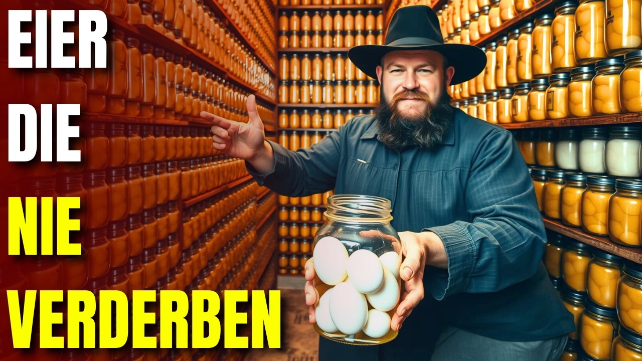 Wie die Amish Eier 15 Jahre Lang Ohne Kühlung Haltbar Machen