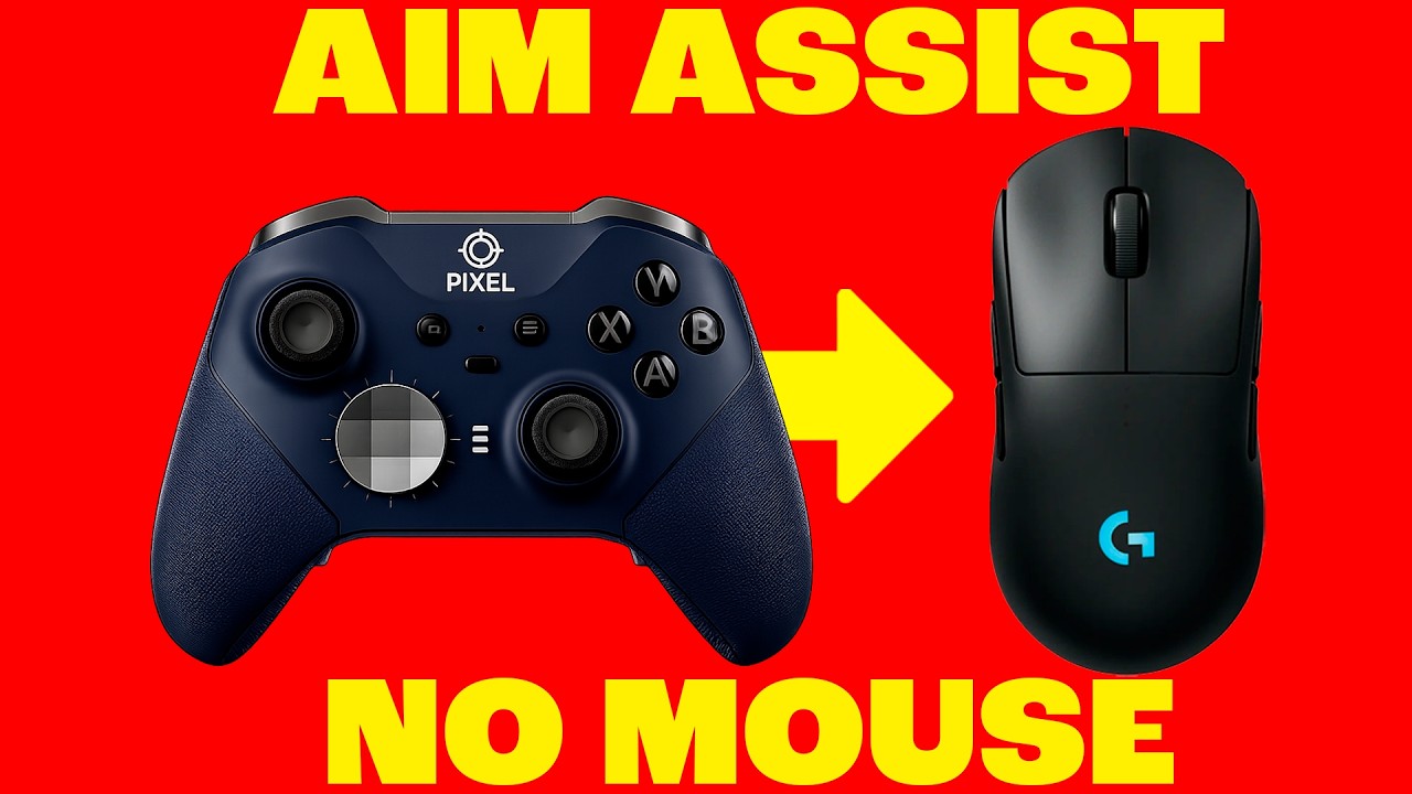 *NOVO* AIM ASSIST no MOUSE no Warzone 😳 Melhor que REWASD