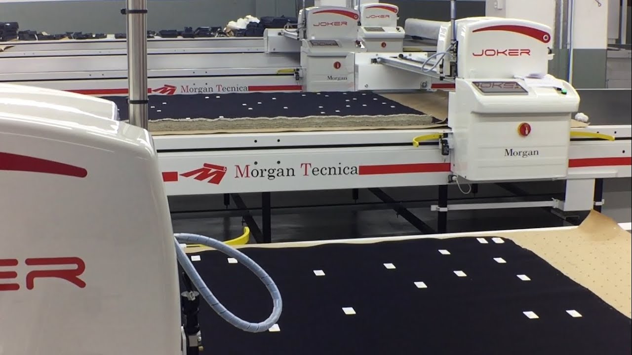 MORGAN TECNICA CUTTER( OTOMATİK KUMAŞ KESİM) MAKİNESİ