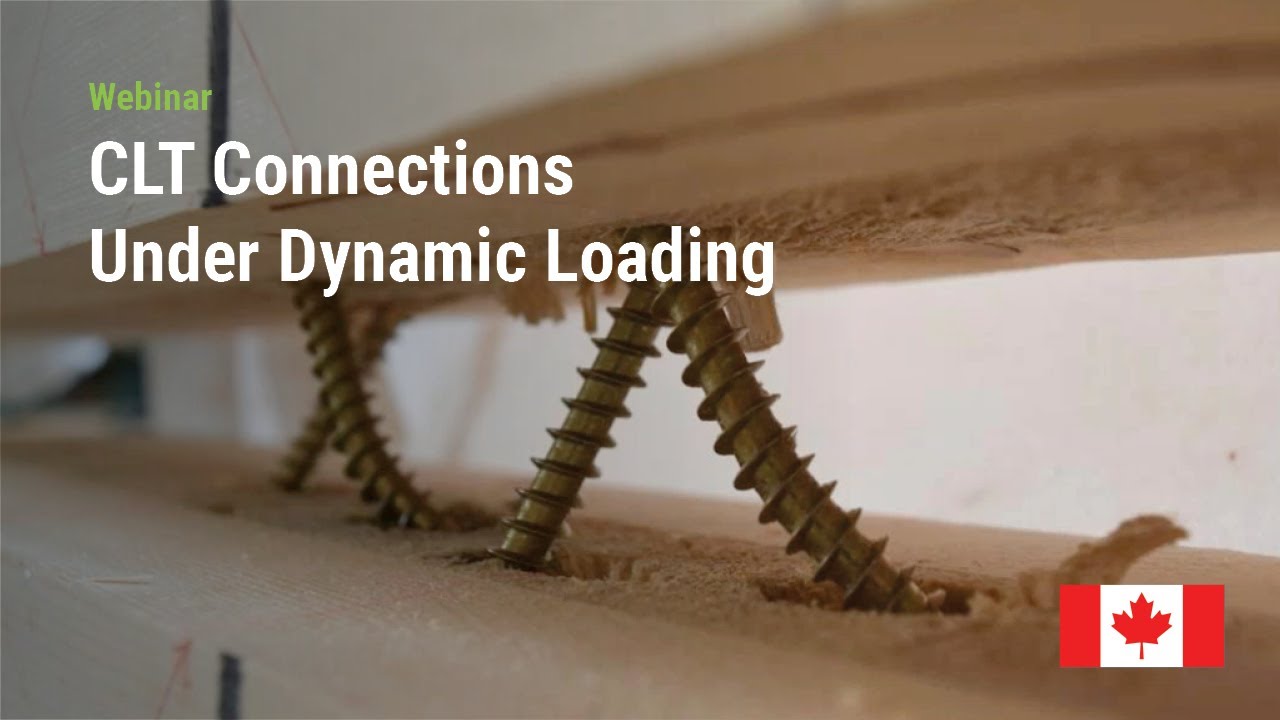 CLT Connections Under Dynamic Loading in Canada, Apr. 2015