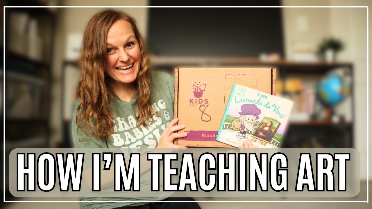 HOMESCHOOL ART: WHAT WE'RE USING AND HOW WE'RE USING IT | Kids Art Box Unboxing | Art Curriculum