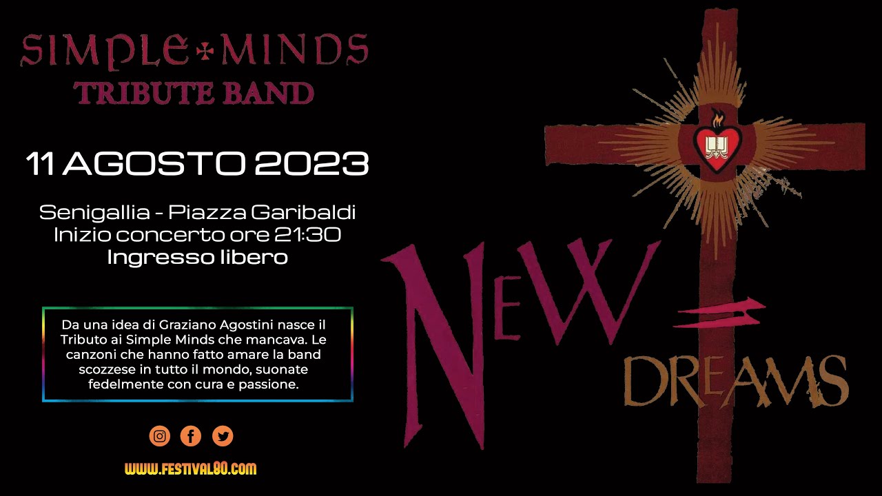 Concerto New dreams -  Tributo ai Simple Minds 2023 (Parte seconda)