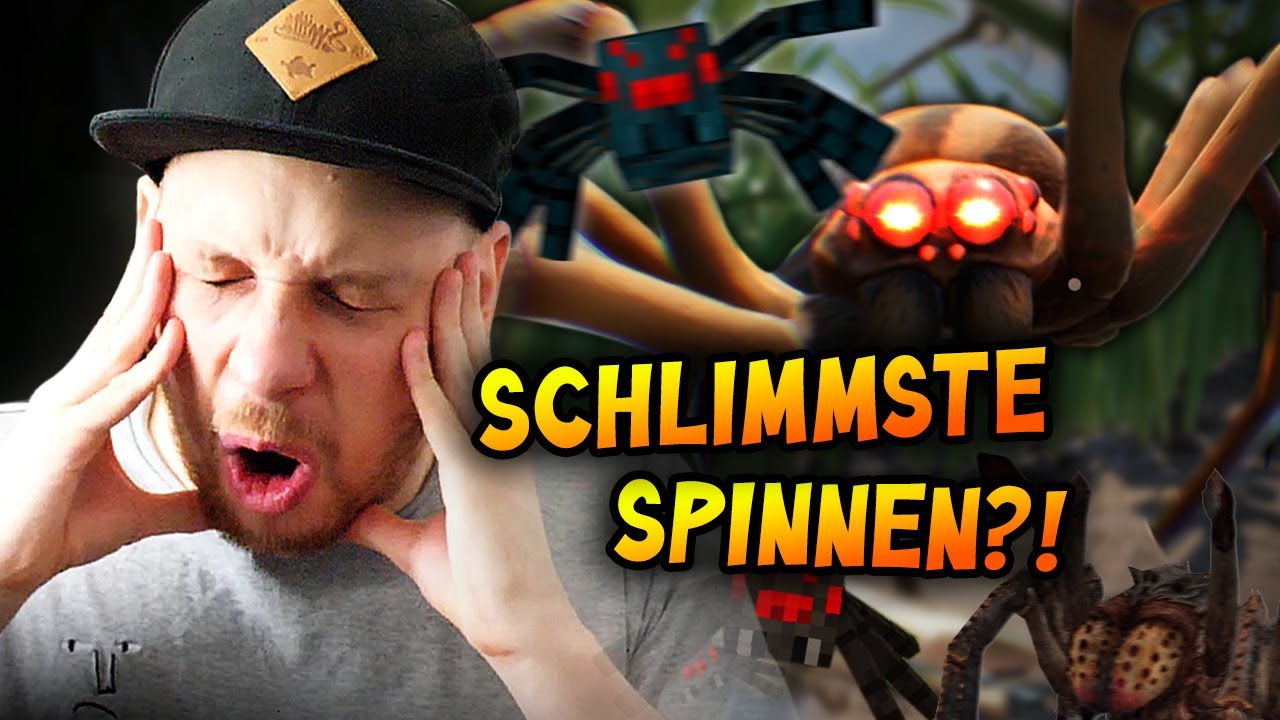 Was sind die SCHLIMMSTEN Spinnen in Videospielen? - (Arachnophobie/Spinnenangst)