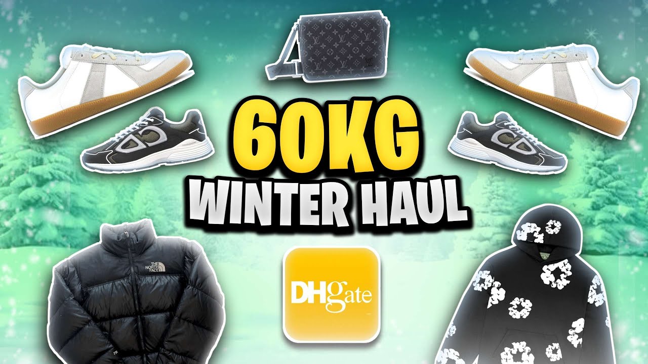 WINTER 60KG DHGATE HAUL 🎄 (Links Given)