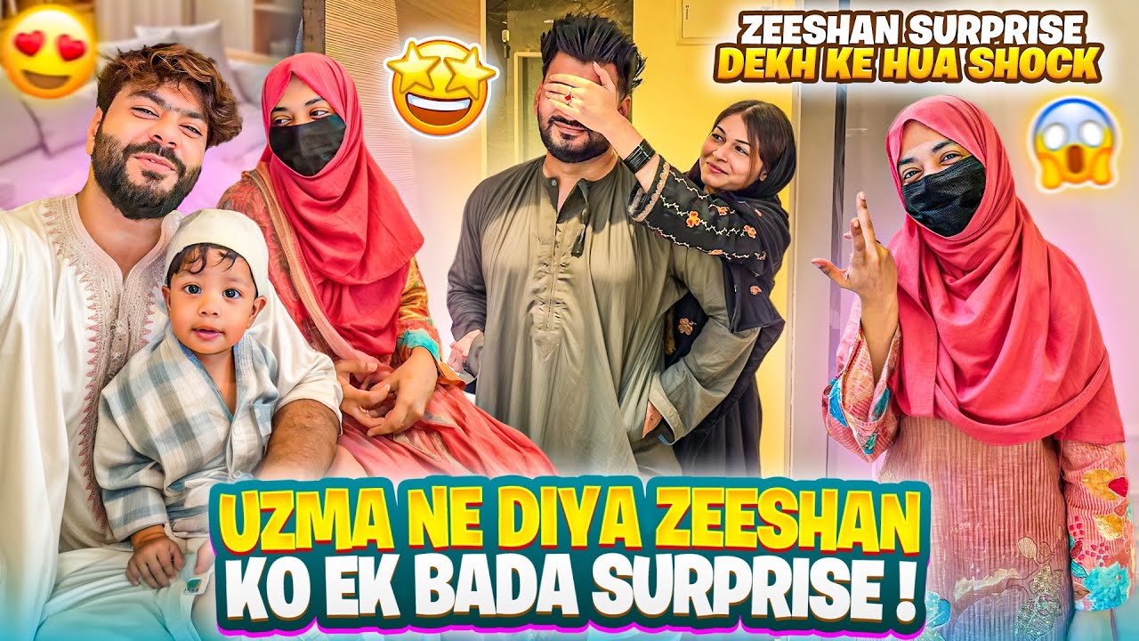 Uzma Ne Diya Zeeshan Ko Ek Bada Surprise😍Zeeshan Hua Shock😱Aman’s Family