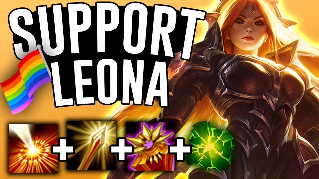 AFTERSHOCK LEONA CAN CARRY BOT LANE?! - League of Pride - Leona Support - League of Legends