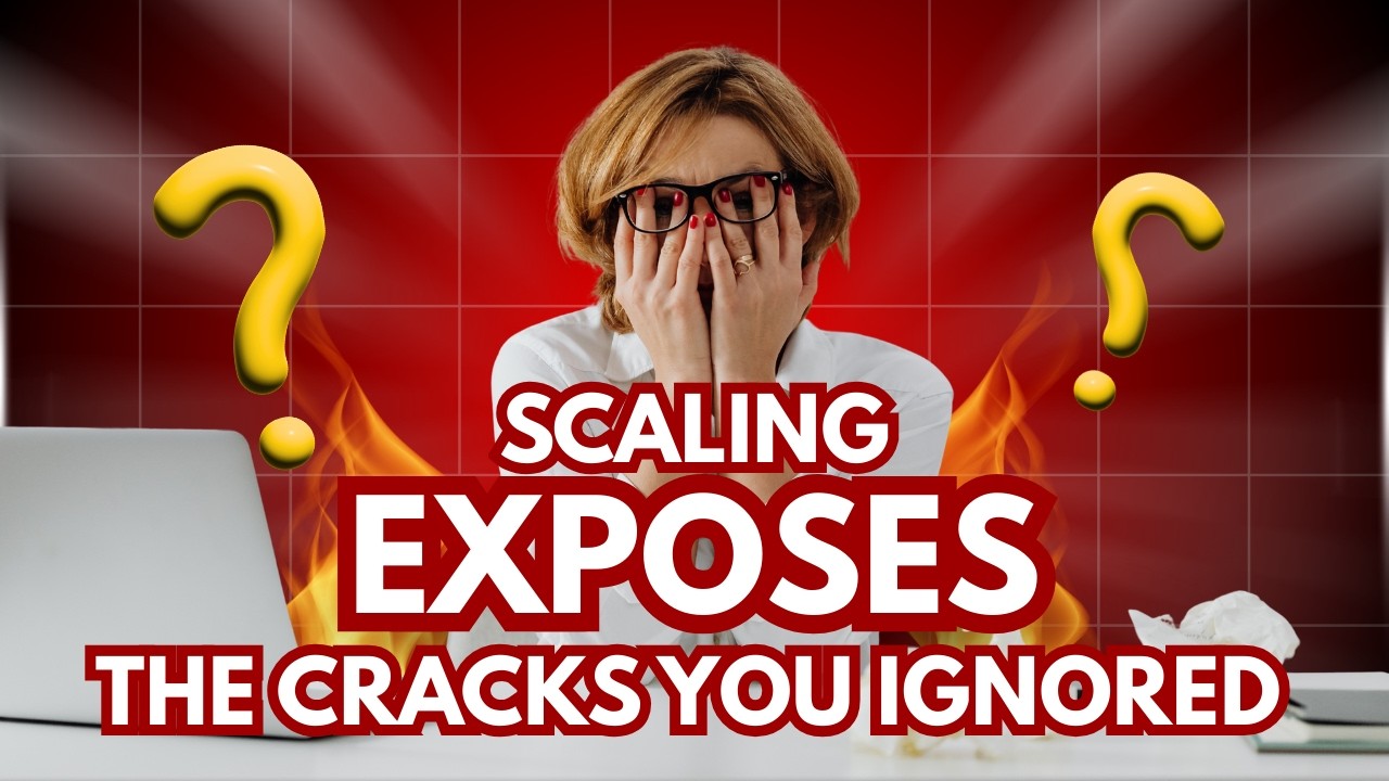 Scaling Exposes the Cracks You Ignored When You Were Smaller