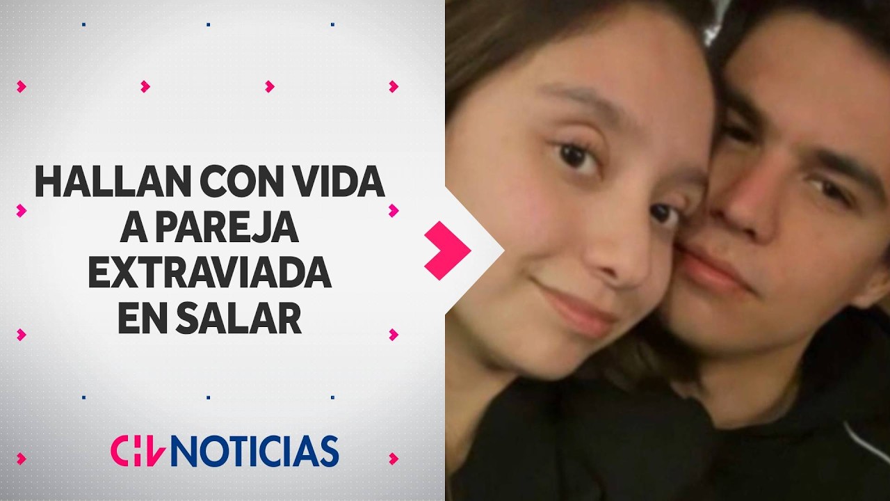 Hallan con vida a pareja que estaba extraviada en Salar de Pedernales - CHV Noticias