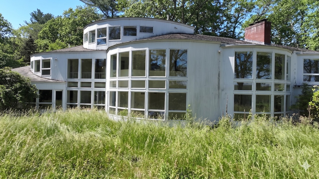 $10,000,000 ABANDONED Billionaire's Glass Mansion