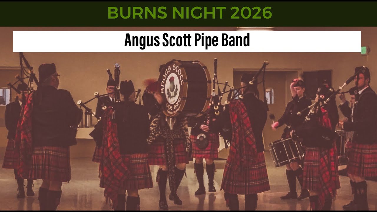 ASPB 2026 Burns Night Full Set 🥁🎶