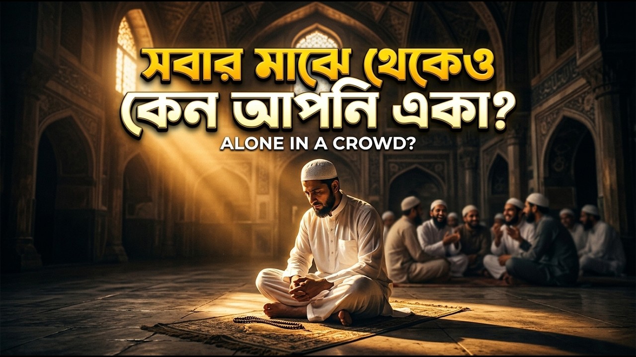 ভিড়ের মাঝেও একাকীত্ব