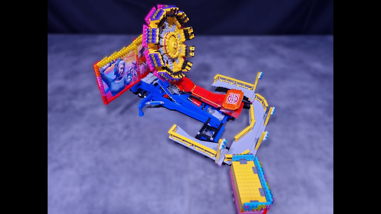 LetsGoRides Heavy Rotation *** Manège / Attraction Foraine en Lego ***