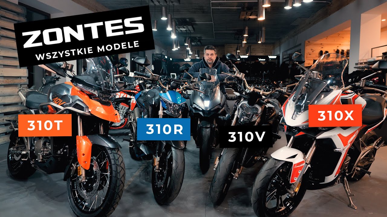 Zontes 310 Prezentacja WSZYSTKIE MODELE | House of Moto
