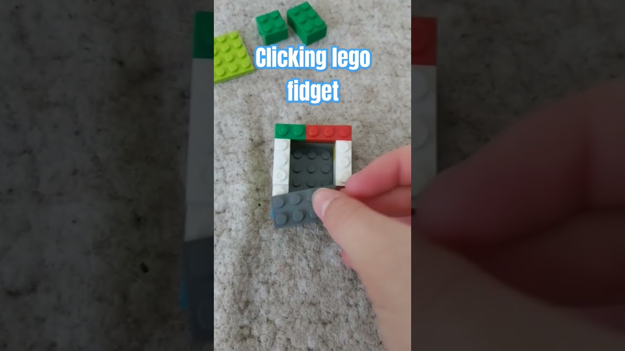 clicking lego fidget tutorial