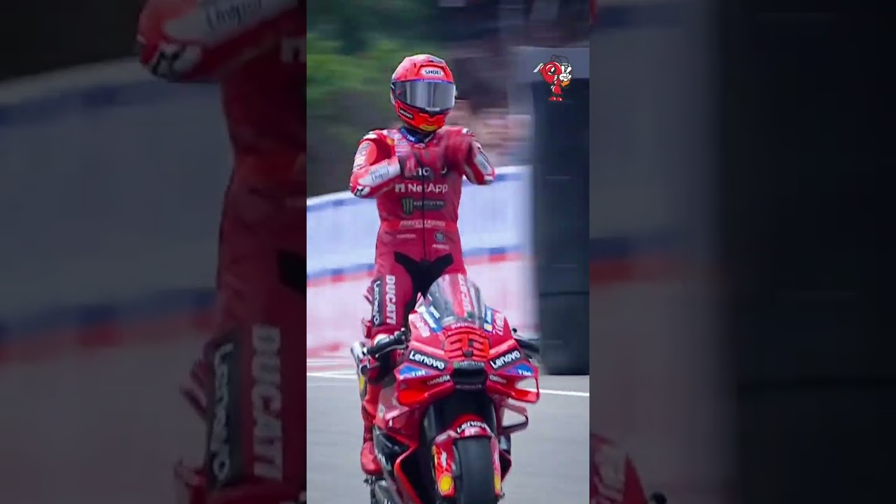 Selebrasi yang ditunggu-tunggu 🥰 #marcmarquez #mm93 #motogp #marcmarquezallin #videoviral #viral