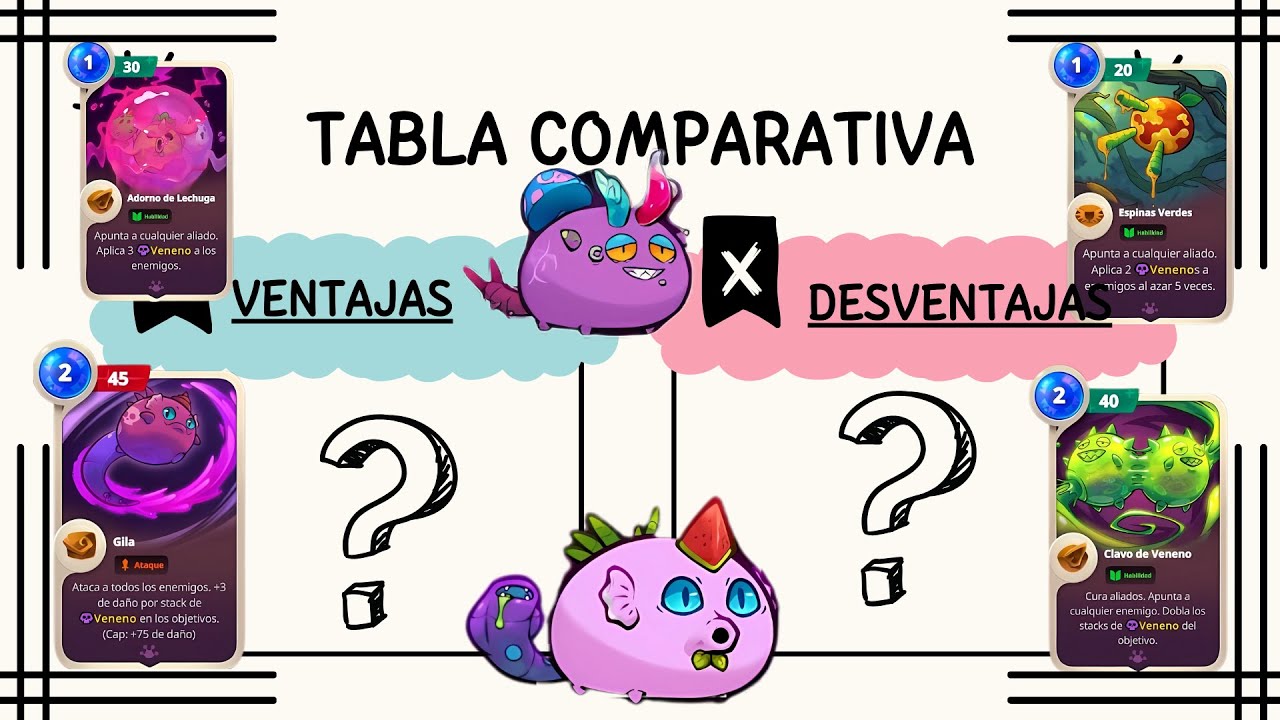 COMO CREAR UN EQUIPO DE VENENO axie infinity origins S8