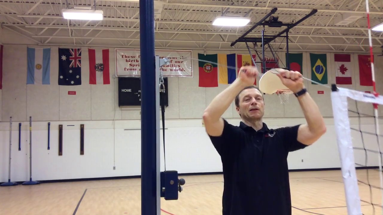 McLean Youth Volleyball - Spalding Multisport Slider Net Setup Instructions - Elementary Schools