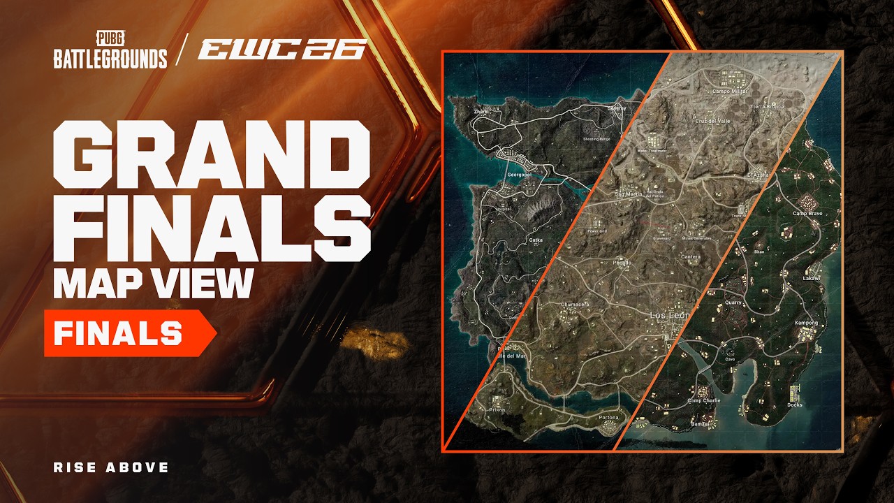 [MAP] PUBG: BATTLEGROUNDS at EWC 26 - FINAL DAY!