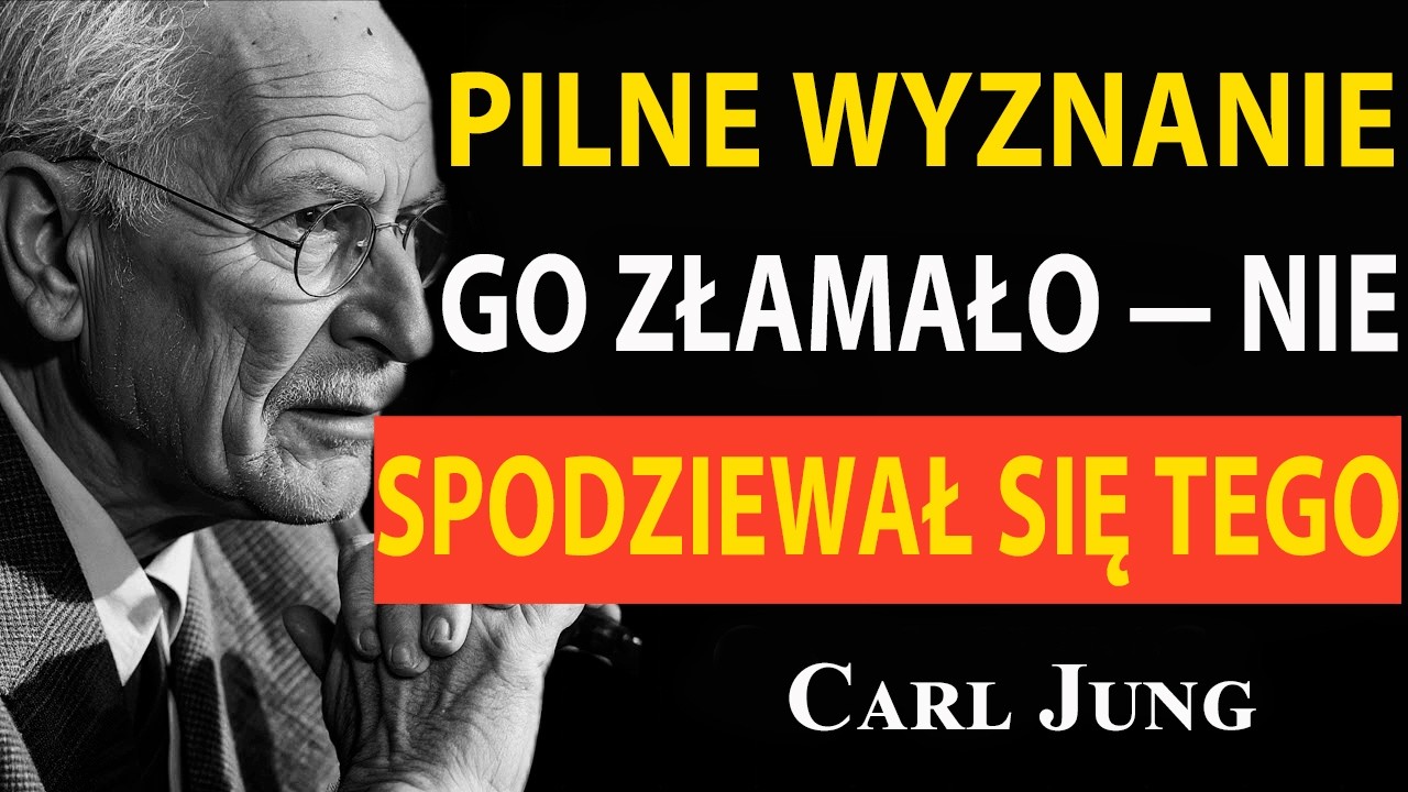 Pilne wyznanie go złamało &mdash; nie spodziewał się tego | Carl Jung