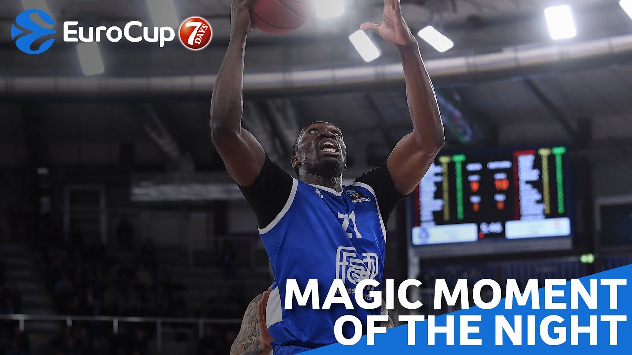 7DAYS Magic Moment of the Night: Tai Odiase slam-dunks with authority!