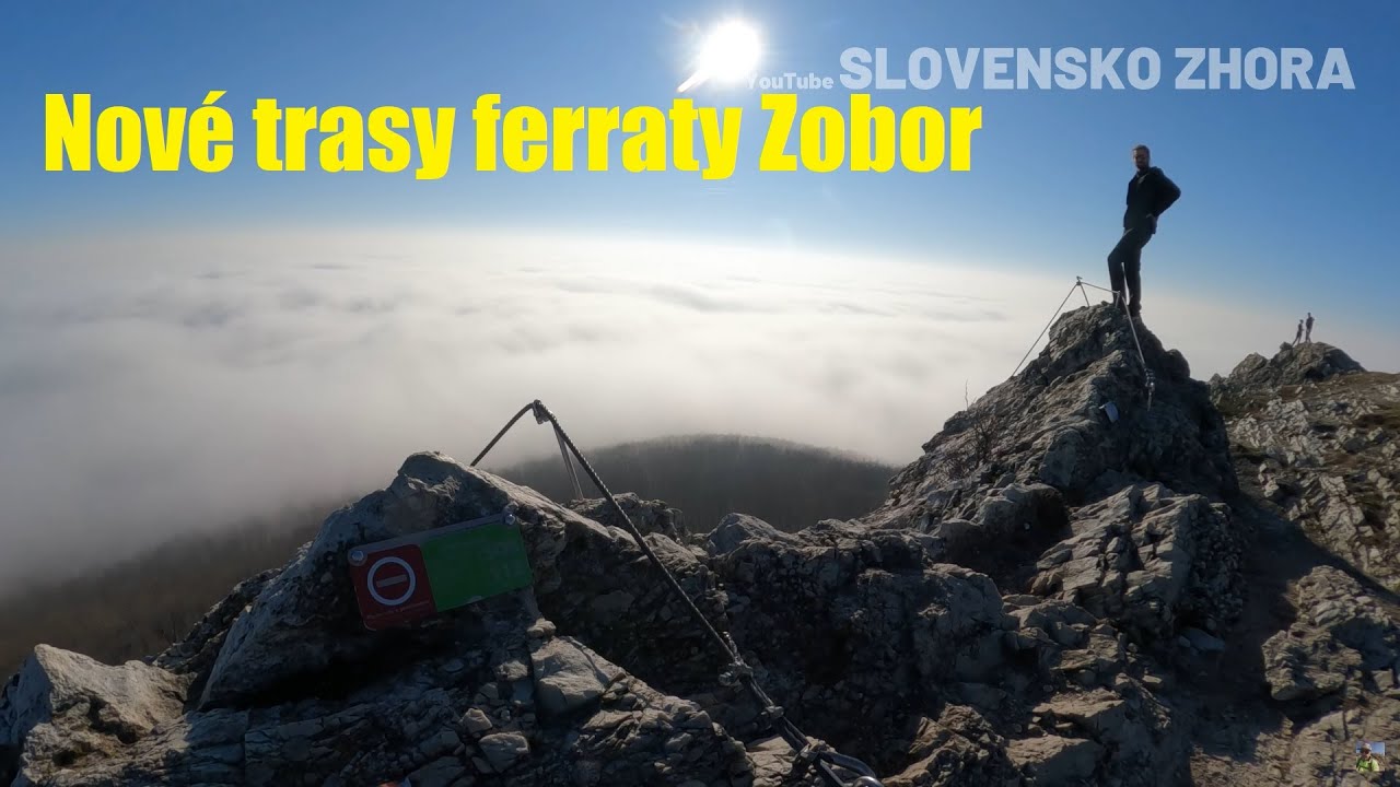 Ferraty Zobor Nitra - Via Ferrata Zobor - Nové trasy ferraty Zobor sú už sprístupnené