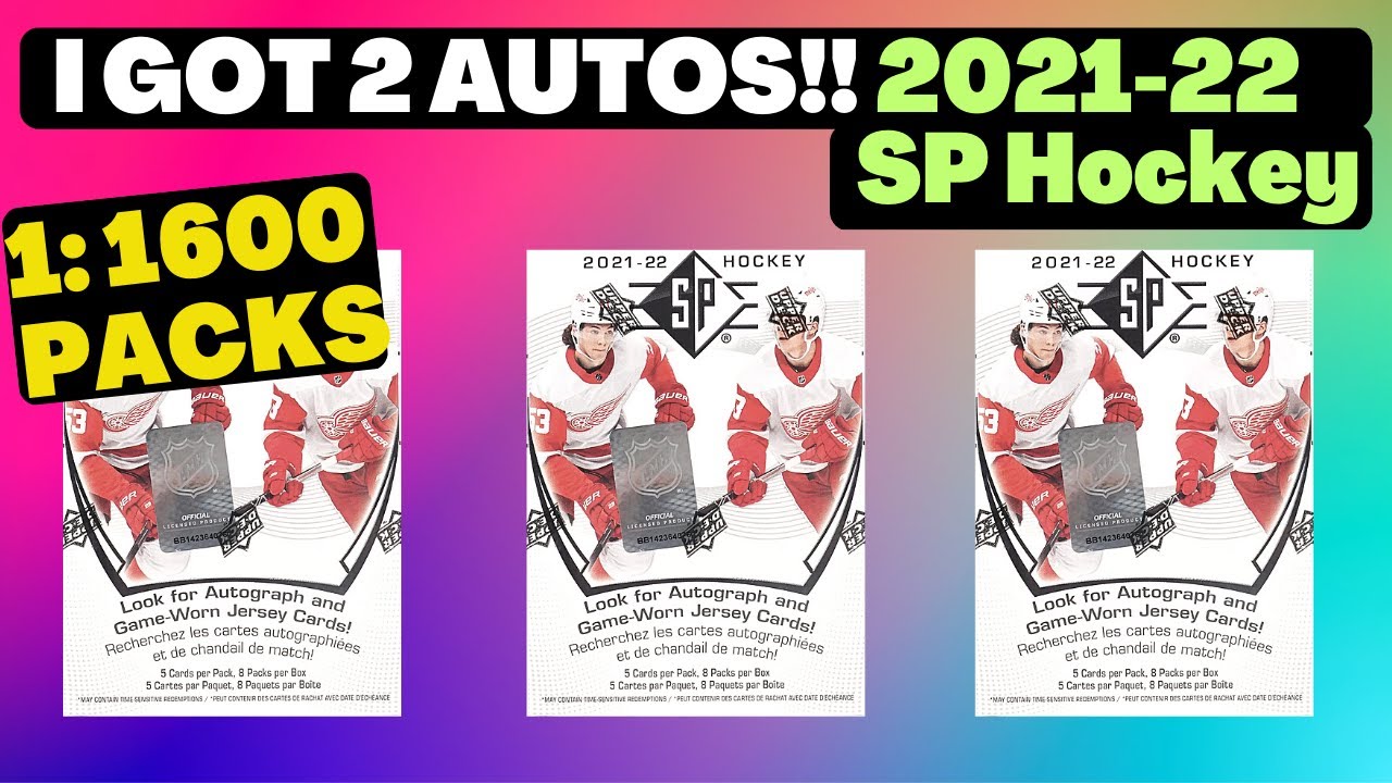 2021-22 Upper Deck SP Hockey! 3 Blasters! #upperdeckhockey #hockeyboxbreaks #hockeycards #hockey