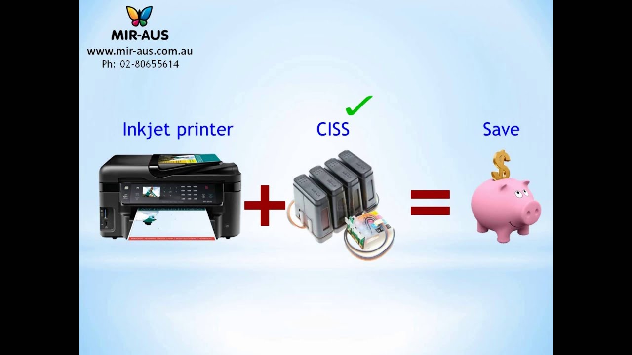 Continuous Ink Supply System | CISS | Continuous Ink Systems | CIS | Robust CISS V.4