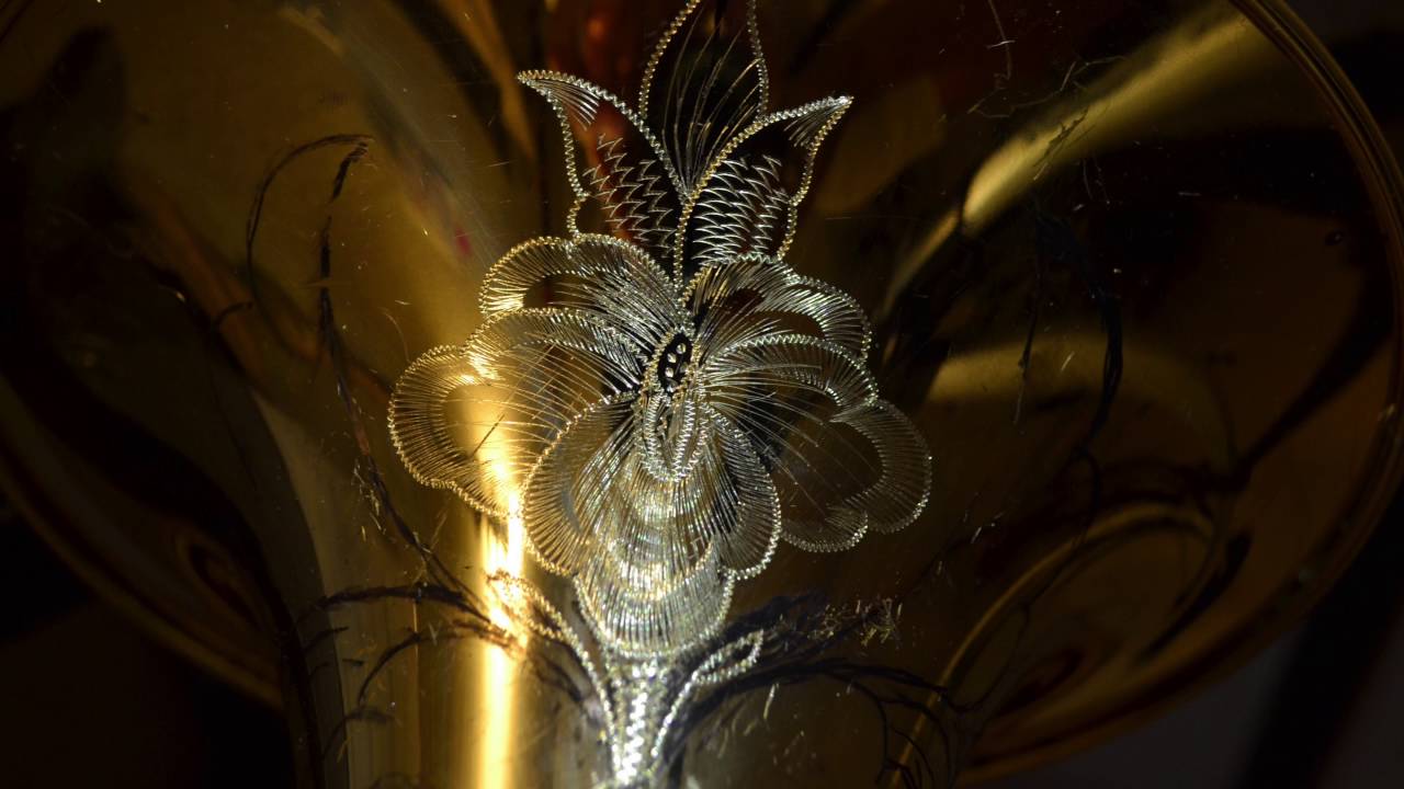 Yamaha Hand Engraved Trombone