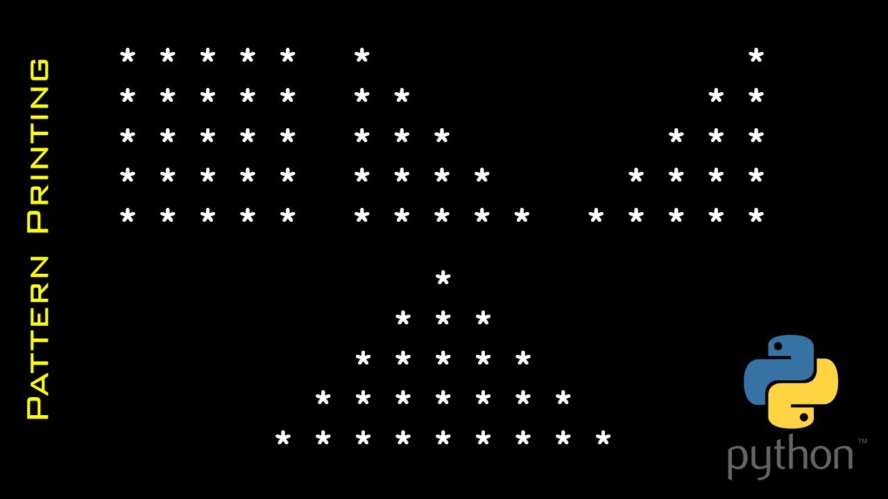 Pattern Printing Using Python While Loop
