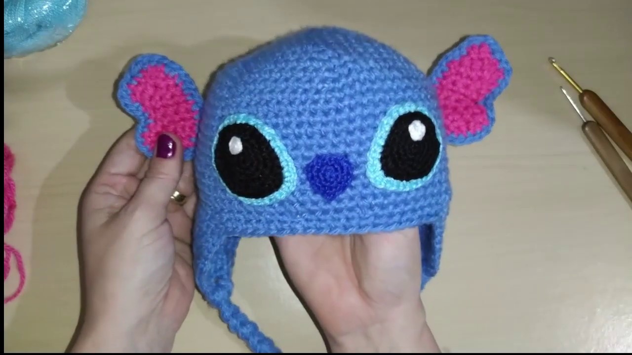 Touca de crochê Stitch