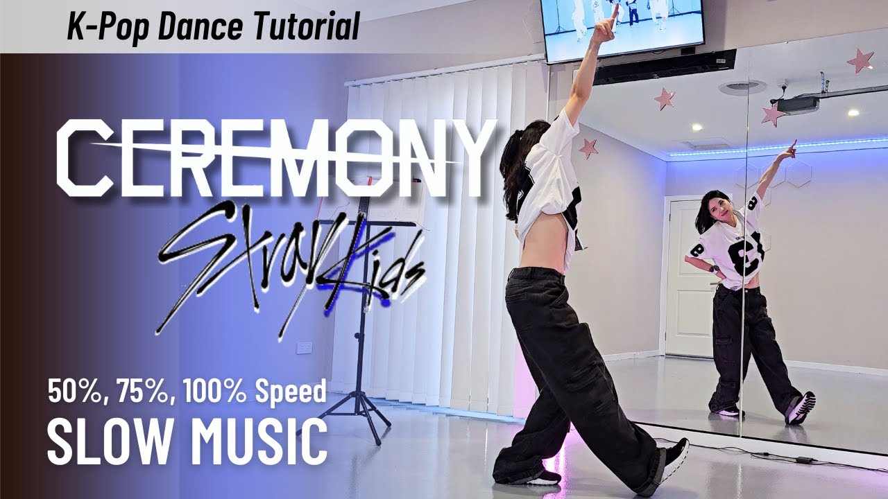 Practice & Master Felix's moves in STRAY KIDS 'Ceremony' Full Choreography | K-Pop Speed Challenge