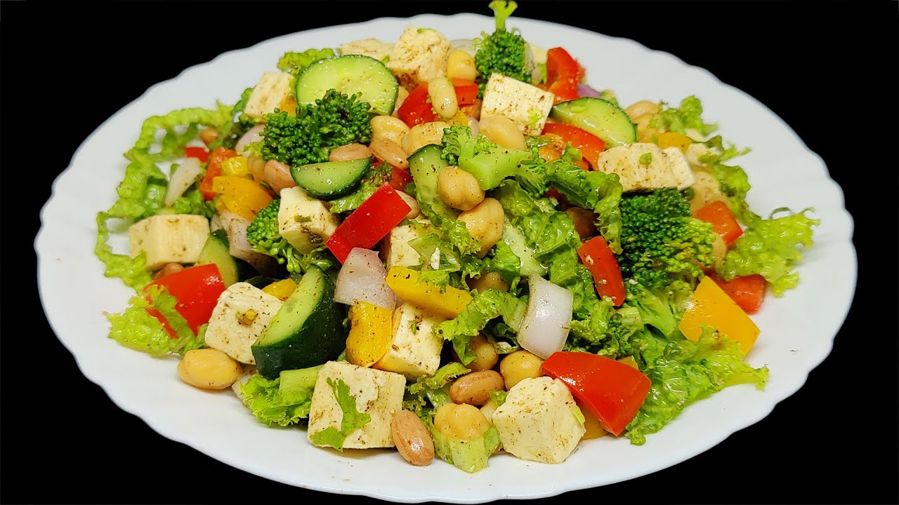 രുചികരമായ പ്രോട്ടീൻ വെജിറ്റബിൾ സാലഡ്  / PROTEIN VEGETABLE SALAD RECIPE
