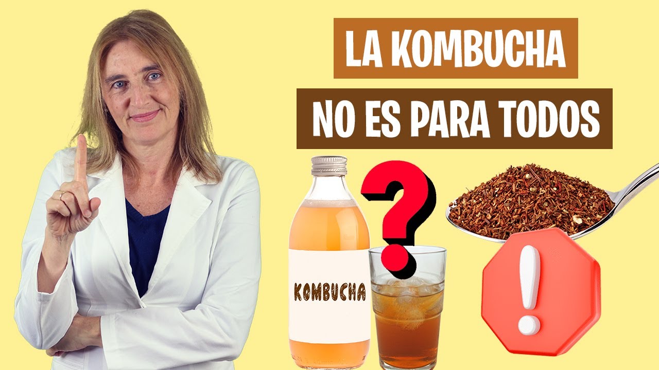CUIDADO con BEBIDA de moda KOMBUCHA | Beneficios de la kombucha | Alimentación real saludable