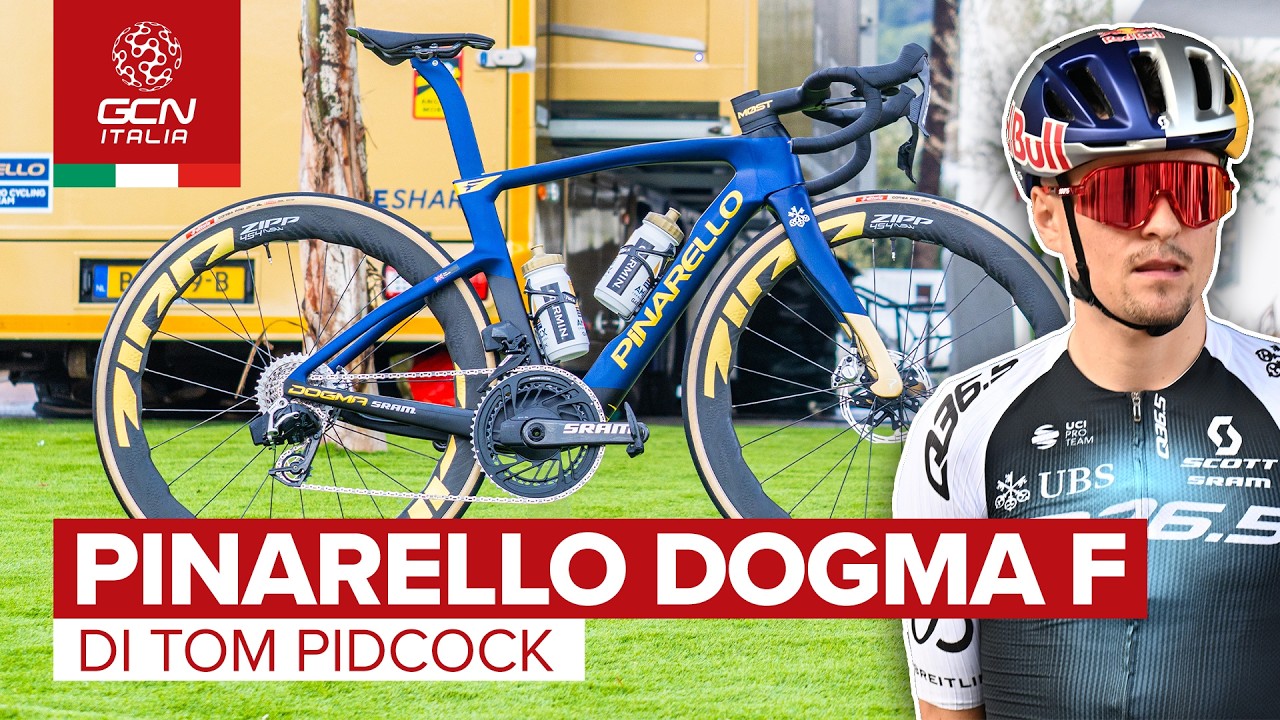 La Pinarello Dogma F di Tom Pidcock | Biciclette dei professionisti