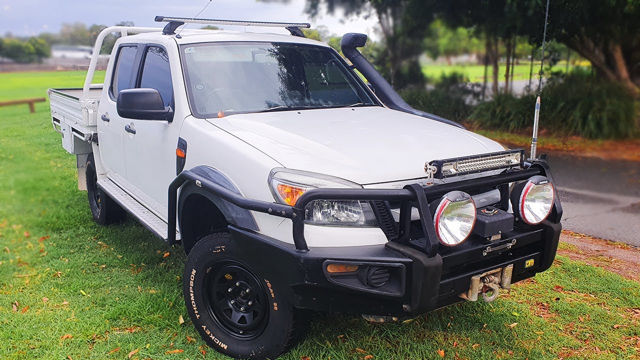 (sold) 2009 Turbo Diesel Ford Ranger XL 4x4 Dual Cab Ute Manual