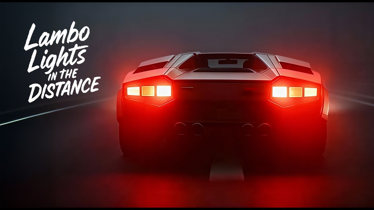 Lambo Lights in the Distance - 80s Inspired Synthwave | Retrowave