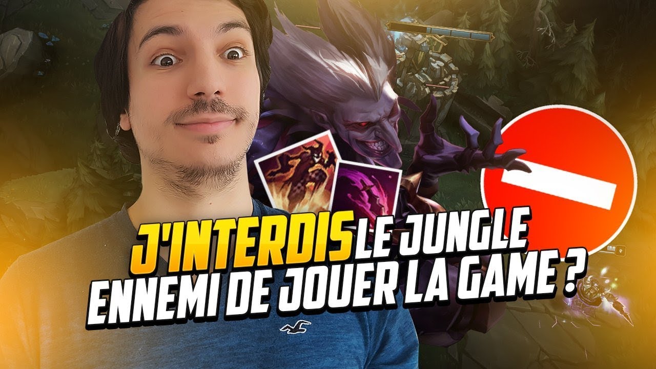 RANK 1 SHACO CHALL EUW - J'INTERDIS LE JUNGLER ENNEMI DE JOUER LA GAME