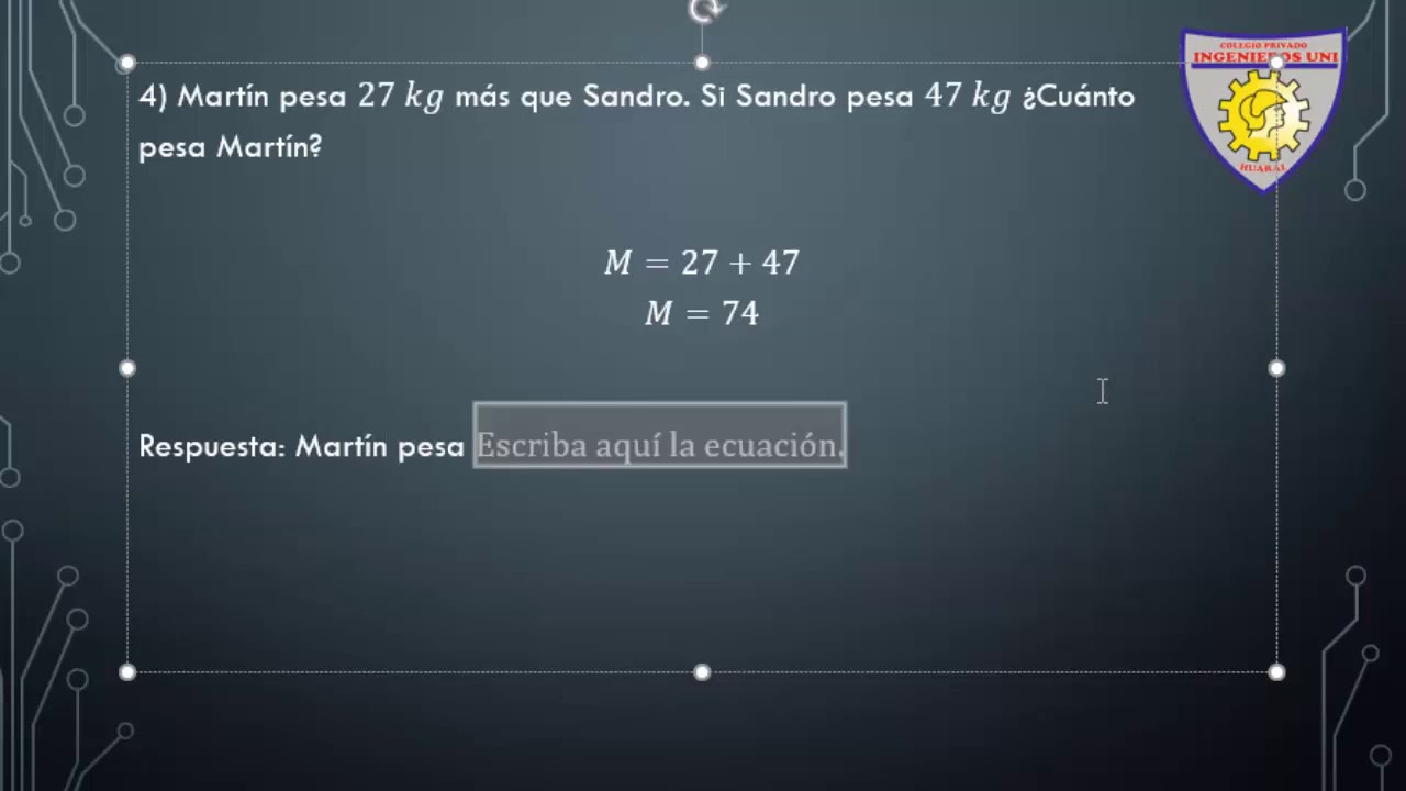 20 Clase RM Cuatro Operaciones - Quinto Grado de Primaria