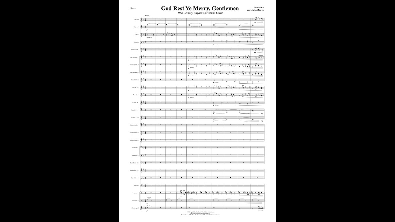 God Rest Ye Merry Gentlemen