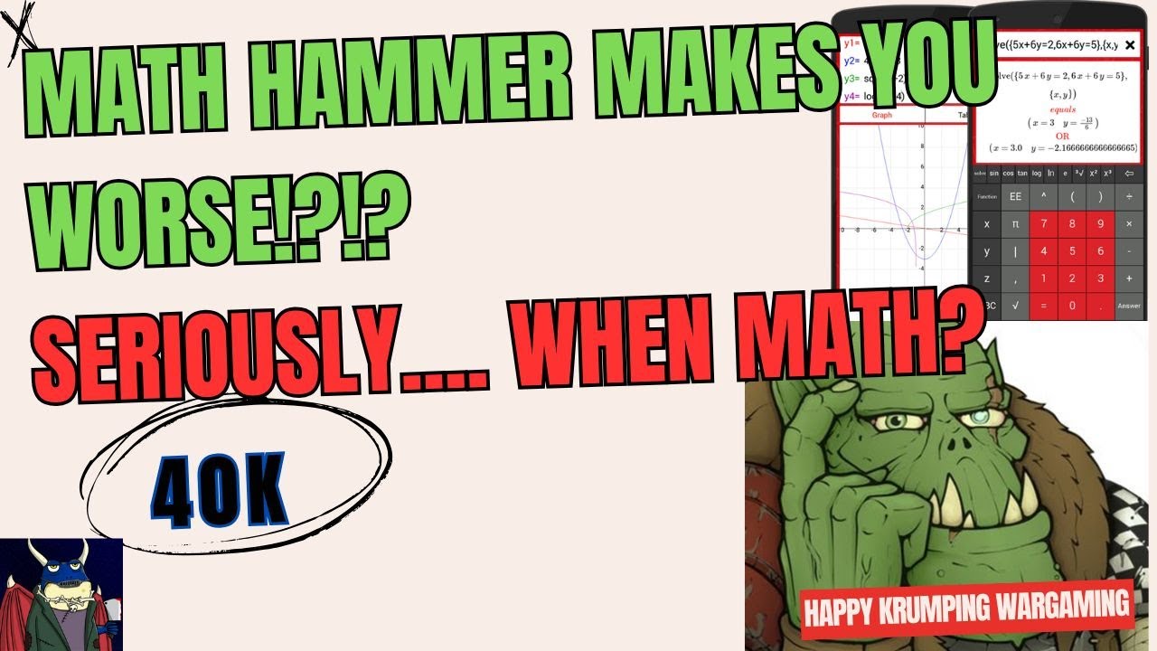 Probability Pitfalls: Warhammer 40k, When Stats and Math Can’t Be Trusted.