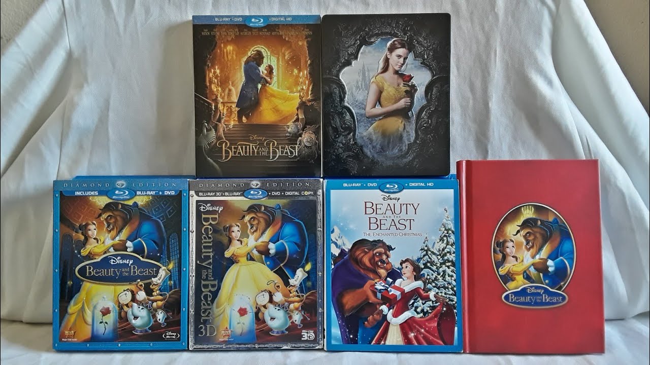 Unboxing Beauty and the Beast Movie Collection