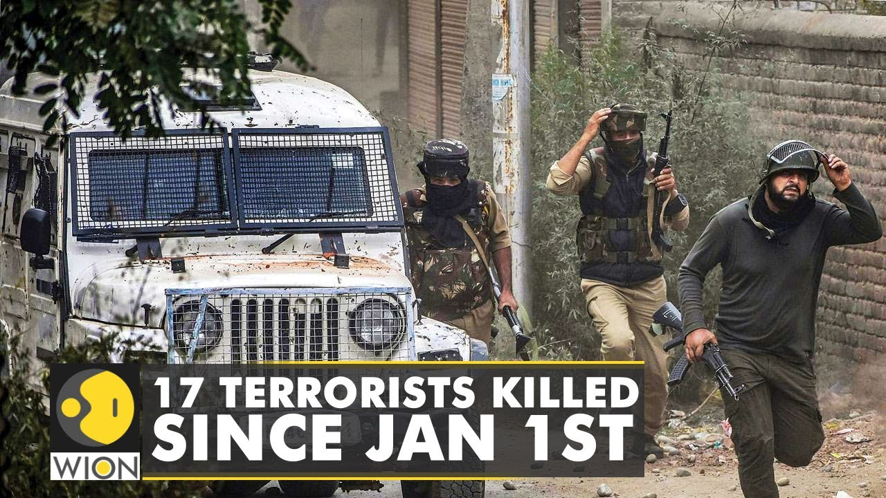 India: Two terrorists killed in Kashmir valley | 17 terrorists killed so far since January 1st