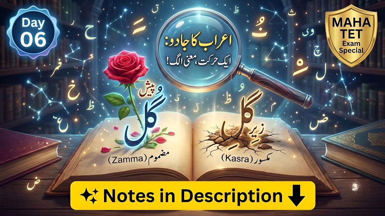 Urdu Grammar Day 06 | Aeraab & Imla (Spelling) Mistakes | Fatha, Kasra, Zamma Terminology