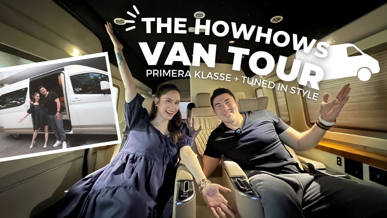 THE HOWHOWS VAN TOUR: PRIMERA KLASSE + TUNED IN STYLE | Jessy Mendiola