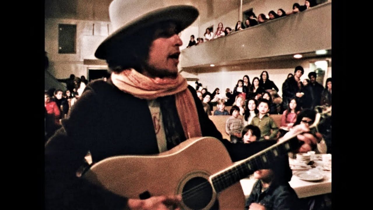 Bob Dylan - The Ballad of Ira Hayes (HD FOOTAGE from the Tuscarora Reservation, 1975)