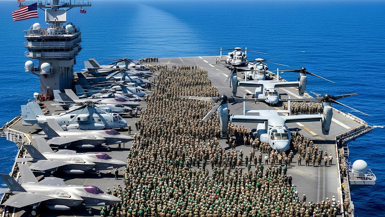 Venezuela on High Alert! USS Iwo Jima Deploys Thousands of Elite US Marines
