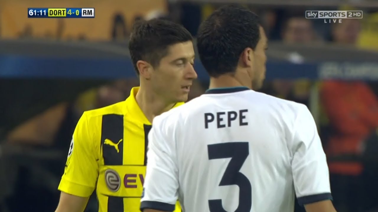 The day Lewandowski made Ramos and Pepe look stupid